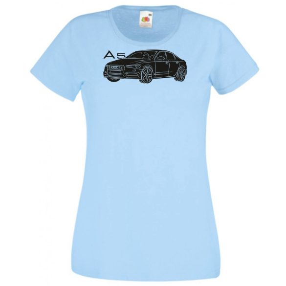 Auto Audi A5 női rövid ujjú póló