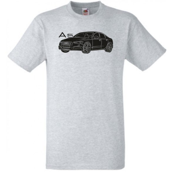 Auto Audi A5 férfi rövid ujjú póló
