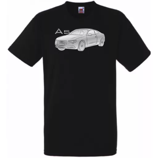 Auto Audi A5 sport férfi rövid ujjú póló