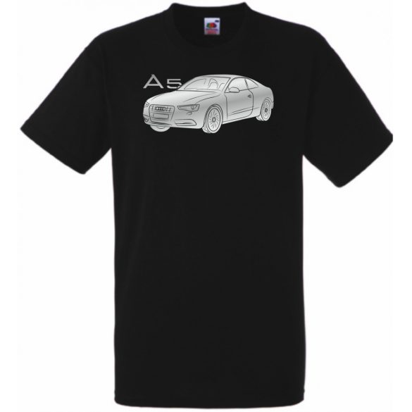 Auto Audi A5 sport férfi rövid ujjú póló