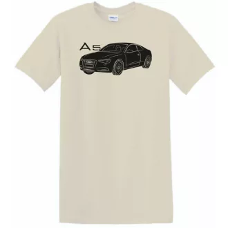 Auto Audi A5 sport férfi rövid ujjú póló