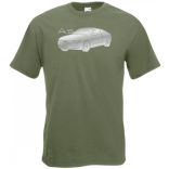 Auto Audi A5 sport férfi rövid ujjú póló