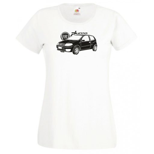 Auto fan Fiat Punto minima női rövid ujjú póló