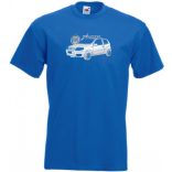 Auto fan Punto férfi rövid ujjú póló