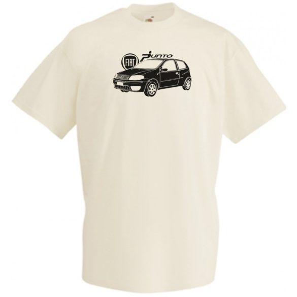 Auto fan Punto férfi rövid ujjú póló