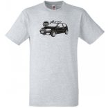 Auto fan Punto férfi rövid ujjú póló