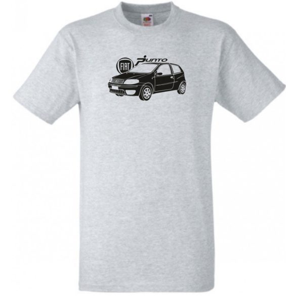 Auto fan Punto férfi rövid ujjú póló