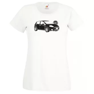 Auto fan Grande Punto női rövid ujjú póló
