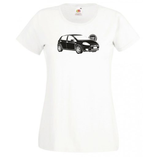Auto fan Grande Punto női rövid ujjú póló