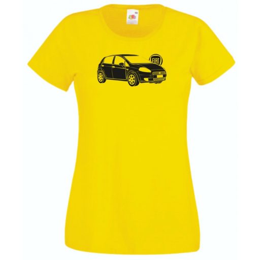 Auto fan Grande Punto női rövid ujjú póló