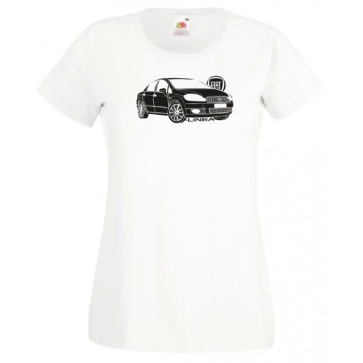 Auto fan Fiat Linea minima női rövid ujjú póló