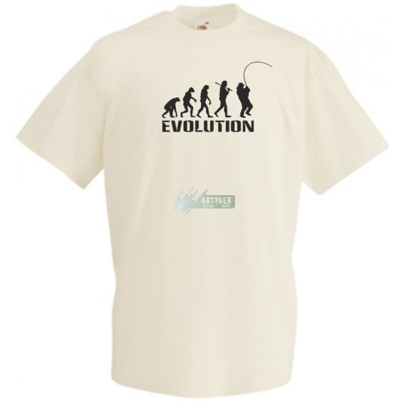 Evolution horgász férfi rövid ujjú póló