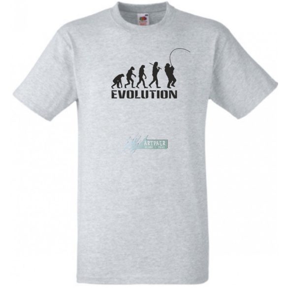 Evolution horgász férfi rövid ujjú póló