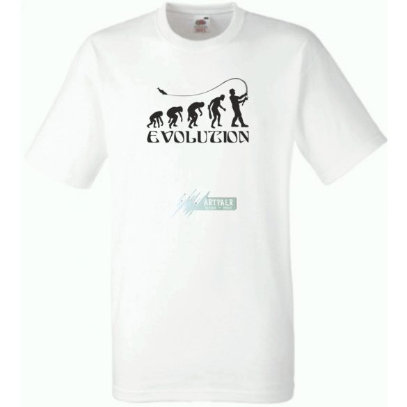 Evolution horgász férfi rövid ujjú póló