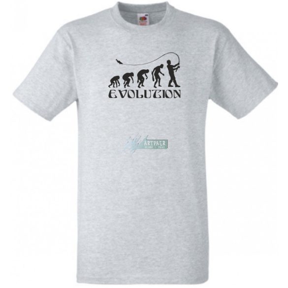 Evolution horgász férfi rövid ujjú póló