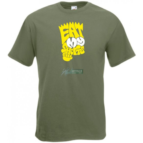 Eat My Shorts férfi rövid ujjú póló