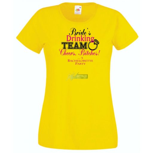 Lánybúcsú női rövid ujjú póló