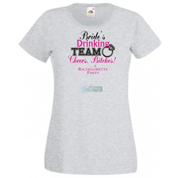 Lánybúcsú női rövid ujjú póló