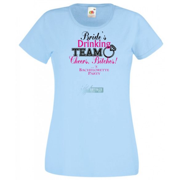 Lánybúcsú női rövid ujjú póló