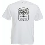 A legendák januárban születnek - magyar férfi rövid ujjú póló