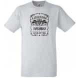 A legendák januárban születnek - magyar férfi rövid ujjú póló