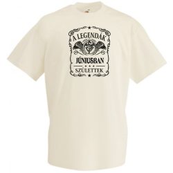   A legendák júniusban születnek - magyar férfi rövid ujjú póló