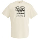 A legendák novemberben születnek - magyar férfi rövid ujjú póló