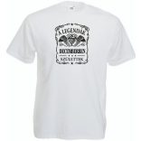 A legendák decemberben születnek - magyar férfi rövid ujjú póló