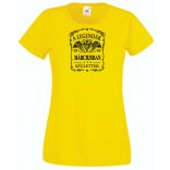 A legendák márciusban születnek - magyar női rövid ujjú póló