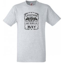 A legendák májusban születnek férfi rövid ujjú póló