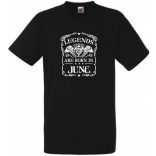 A legendák júniusban születnek férfi rövid ujjú póló