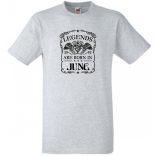 A legendák júniusban születnek férfi rövid ujjú póló