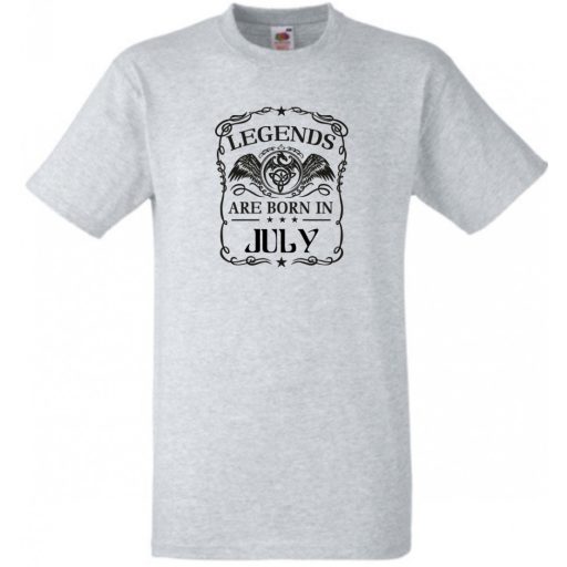 A legendák júliusban születnek férfi rövid ujjú póló