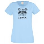 A legendák márciusban születnek női rövid ujjú póló