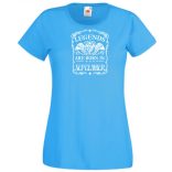 A legendák szeptemberben születnek női rövid ujjú póló