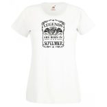 A legendák szeptemberben születnek női rövid ujjú póló