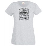 A legendák novemberben születnek női rövid ujjú póló