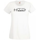 Auto fan Subaru WRX EKG női rövid ujjú póló
