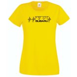 Auto fan Subaru WRX EKG női rövid ujjú póló