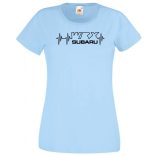 Auto fan Subaru WRX EKG női rövid ujjú póló