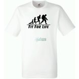 Evolució - Fit for Life - angol férfi rövid ujjú póló