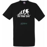 Evolució - Fit for Life - angol férfi rövid ujjú póló