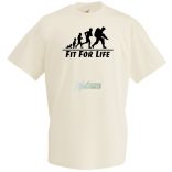 Evolució - Fit for Life - angol férfi rövid ujjú póló