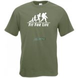 Evolució - Fit for Life - angol férfi rövid ujjú póló