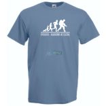 Evolució - Alkalmas az életre férfi rövid ujjú póló