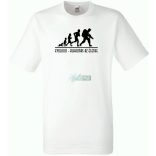 Evolució - Alkalmas az életre férfi rövid ujjú póló