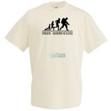 Evolució - Alkalmas az életre férfi rövid ujjú póló