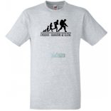 Evolució - Alkalmas az életre férfi rövid ujjú póló