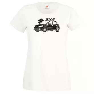 Auto fan Suzuki SX4 minima női rövid ujjú póló