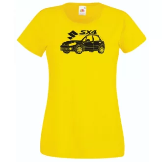 Auto fan Suzuki SX4 minima női rövid ujjú póló